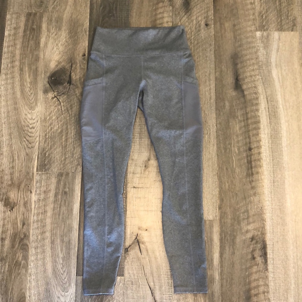 Fabletics grey power hold leggings